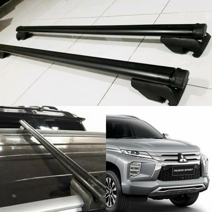 All New Pajero Sport 2016-2021 Crossbar Roof Rack Bar Bagasi Atas Original Dan Terpercaya