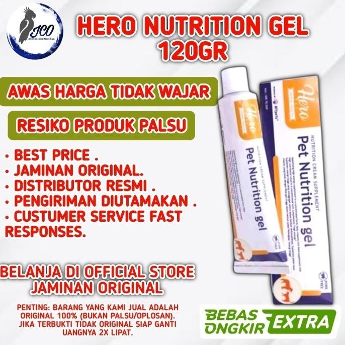 HERO PET NUTRITION GEL 120GR MULTIVITAMIN KUCING NUTRITION PLUS GEL