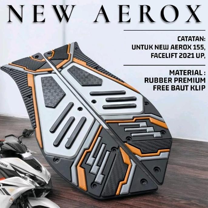 KARPET MOTOR NEW AEROX 155 ALAS KAKI AEROX NEW 155 2021 - 2024