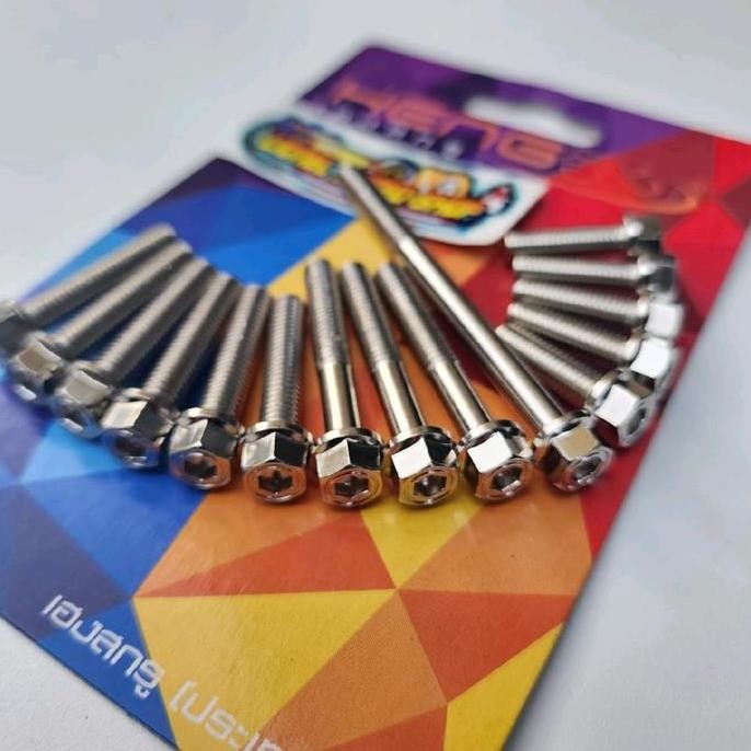 Baut CVT 2 kunci Honda motor PCX 150 160 ADV 160  Vario 160 abs cbs (1 Set isi 15 baut) BEST SELLER