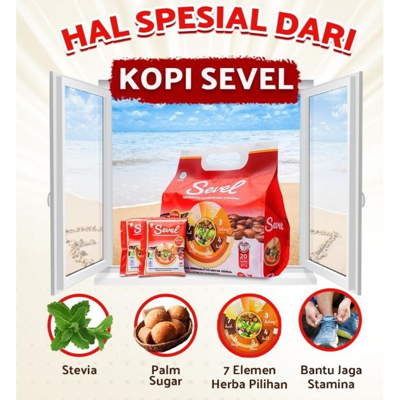 

Kopi Sevel 7 Elemen HNI Besar Isi 20 Sachet