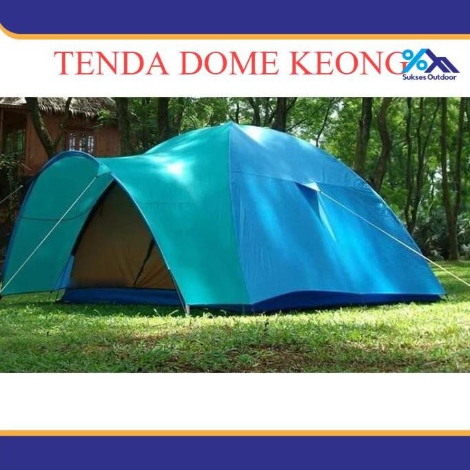 Tenda Dome Keong Double Layer Kaps 8 Orang - Outdoor Camping