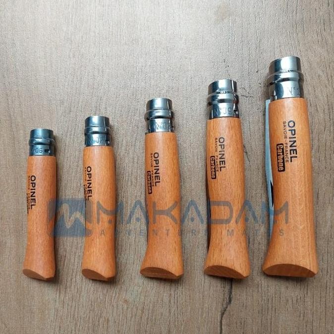 ''Terlaris" Pisau Lipat Opinel Folding Knife Carbon Camping Hi Survival No 6 7 8 9 10 12 Murah
