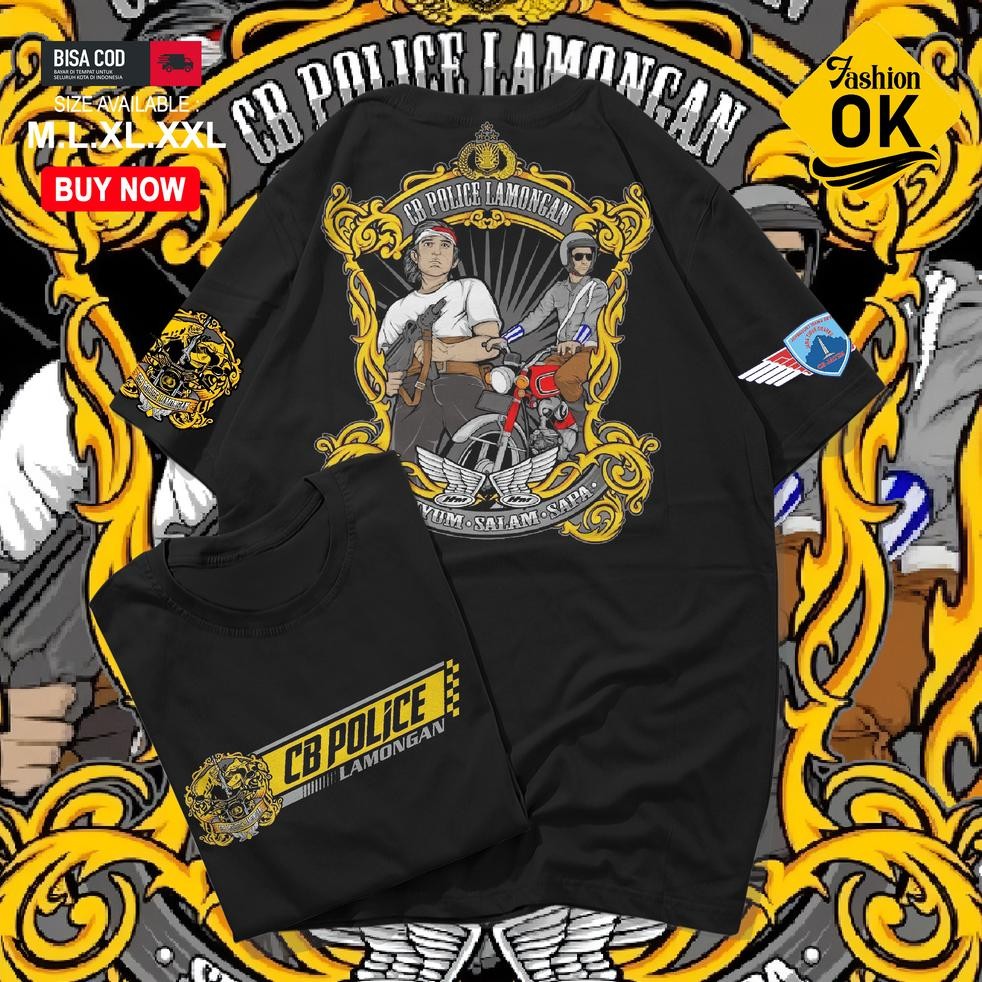 Promo Kaos Cb Police Lamongan Original