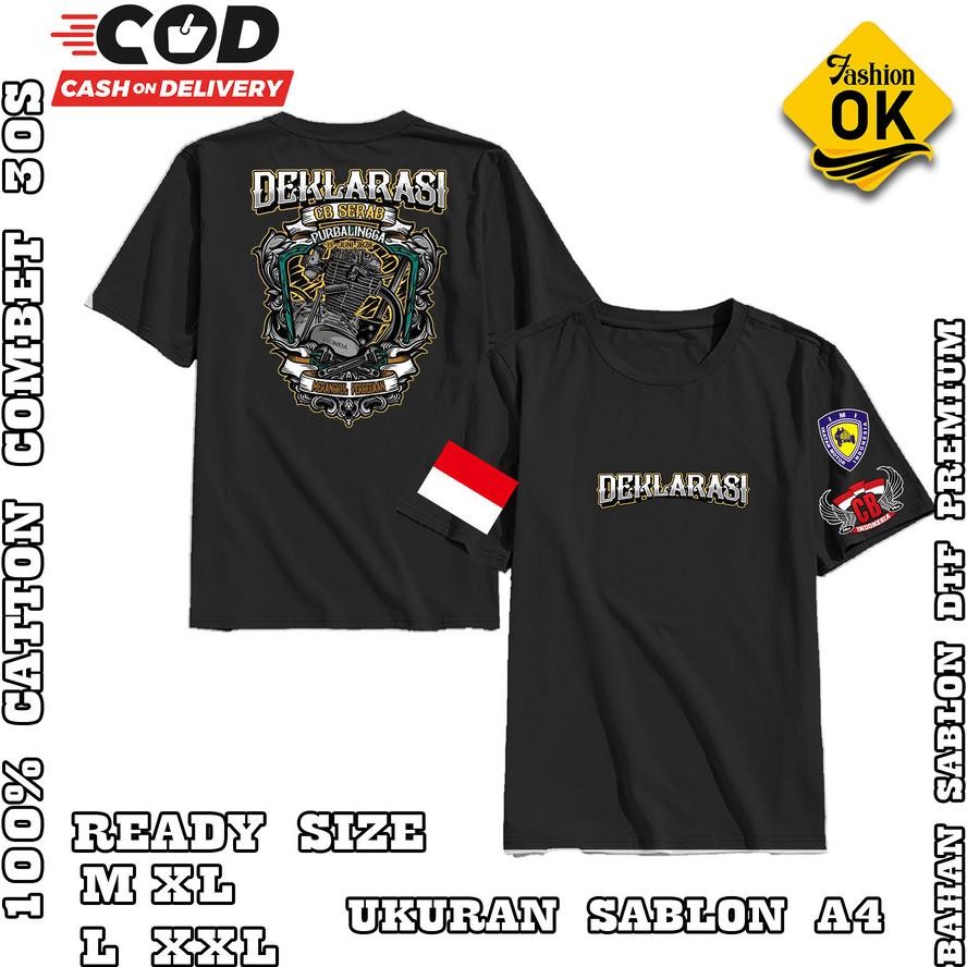 Promo Kaos Paguyuban Deklarasi Cb Kota Purbalingga Kaos Acara Cb Kaos Paguyuban Cb Kaos Cb