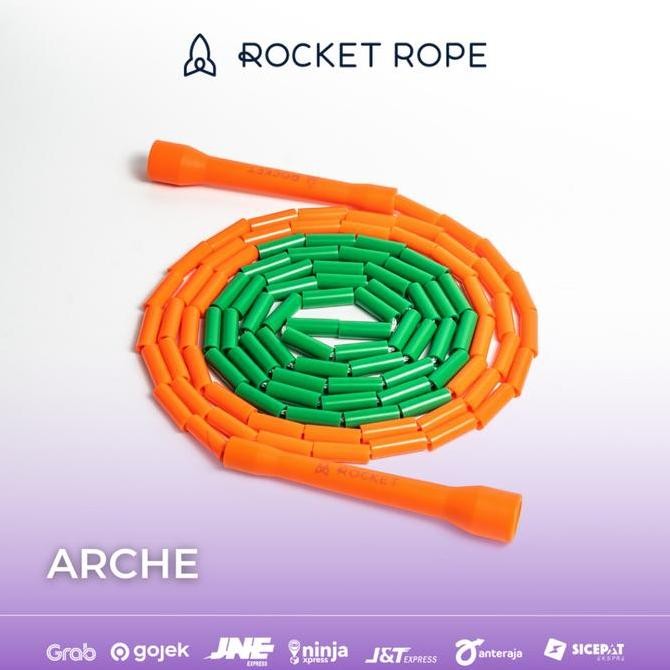 Sale [Rocket Rope] Arche 2 Colors Beaded Jump Rope Satellite