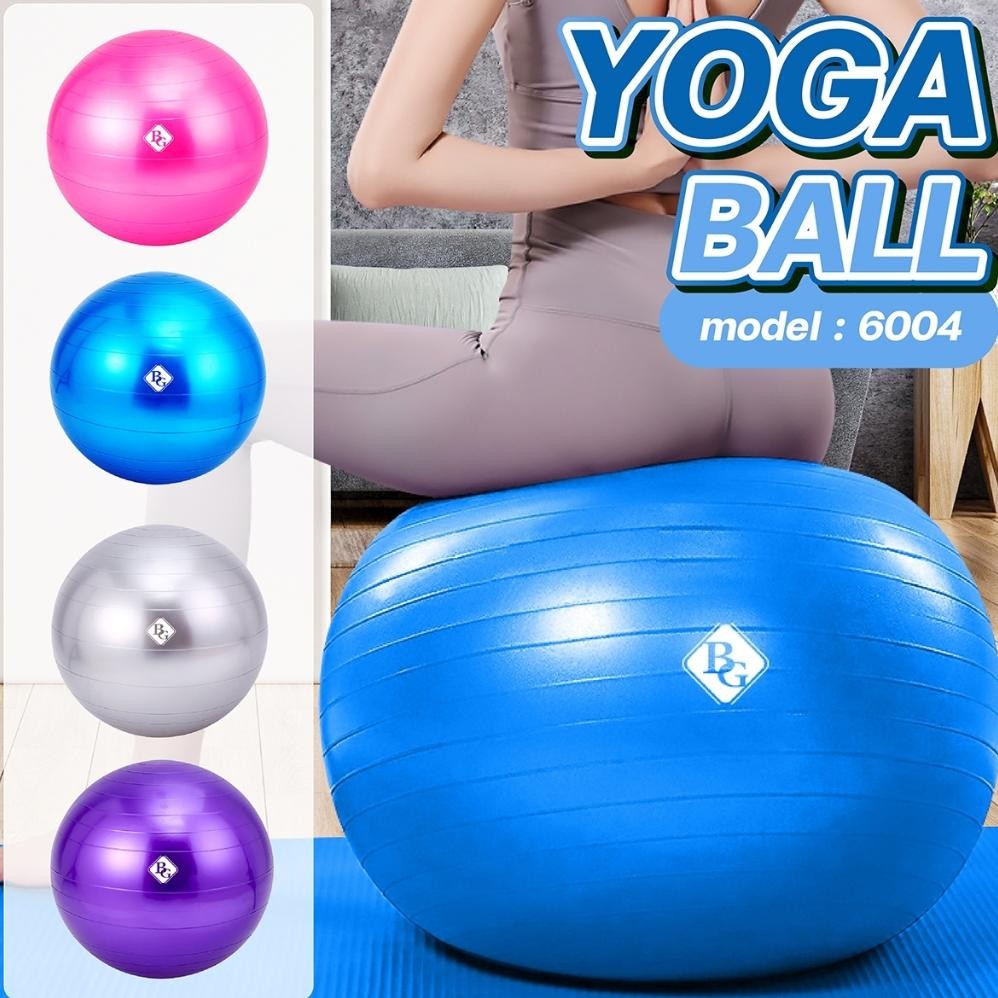 Yoga Gym Ball Bola Gym Yoga Alat Olahraga Bola Fitness Blue