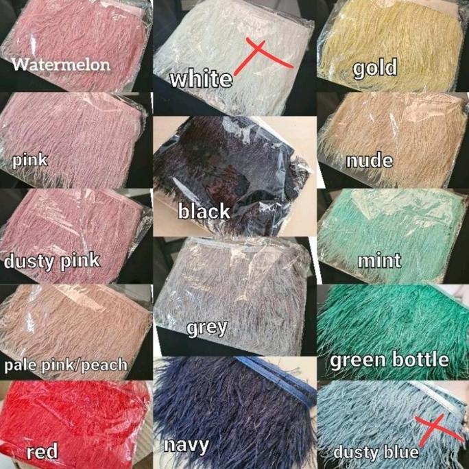 

{{{{}}] ostrich feather/bulu ostrich