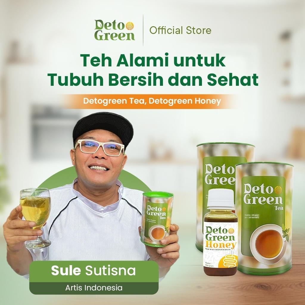 

( Sv ) Detogreen Bundling 2 Kaleng Teh Dan 1 Botol Honey Untuk Pembersih Usus New Best Quality 100% Original