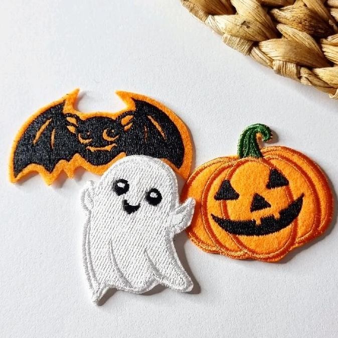 

Termantab] patch hallowen series, ghost, pumpkin, bat