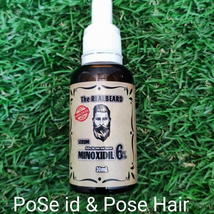 Minoxidil 6% PENUMBUH RAMBUT, BREWOK TANPA GEN ORIGINAL 100%