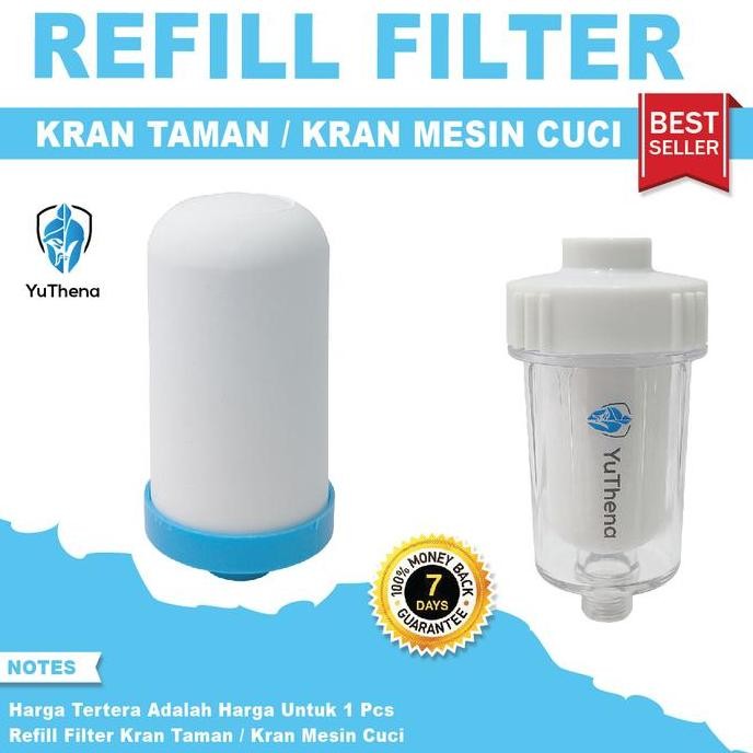 Refill Batu Filter Kran Air / Kran Mesin cuci Isi Ulang Filter Kran