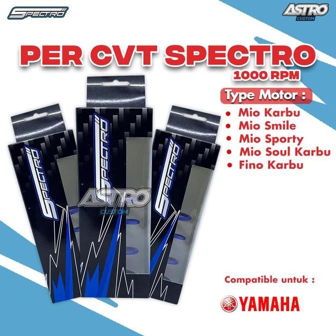 Per CVT 1000 RPM Mio Karbu Mio Sporty Mio Smile Fino Karbu Soul Karbu Spectro Racing Upgrade CVT Mot