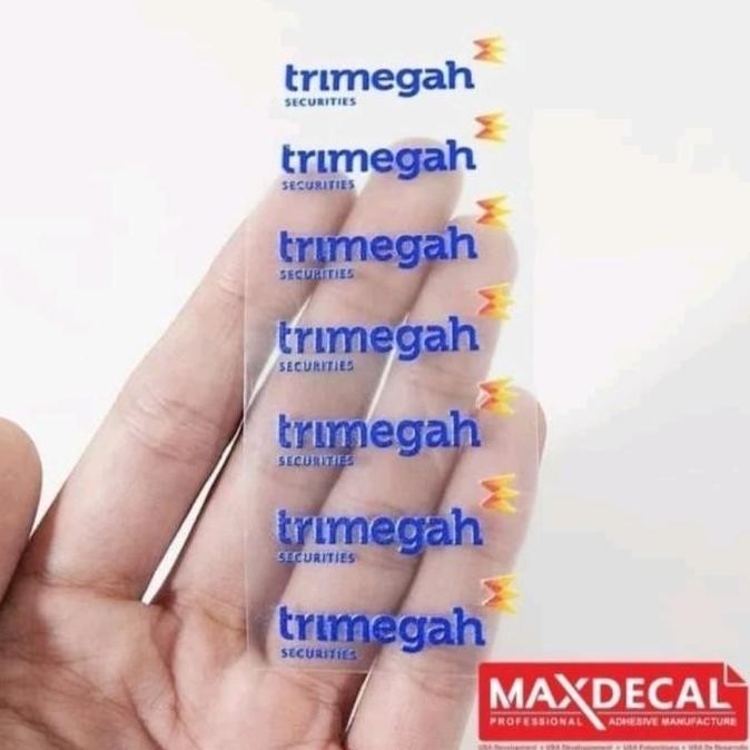 ready Sticker Maxdecal VPF100 Vpf Clear Gloss Glossy 127cm Meteran