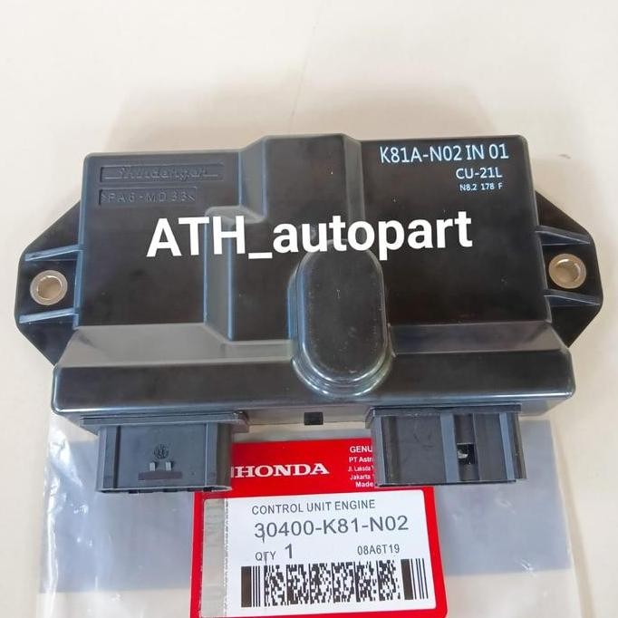 ECU HONDA BEAT POP/BEAT STREET/BEAT ESP(K81A-N02 IN 01)