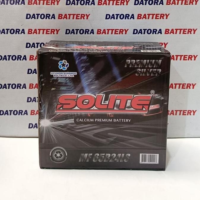 Aki kering SOLITE CRV HRV Civic/ Yaris Innova bensin NS60LS 12V 50 AH