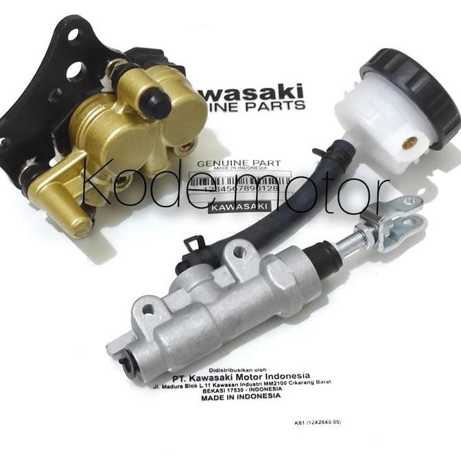 master rem set + kaliper belakang Kawasaki ninja RR , Ninja R