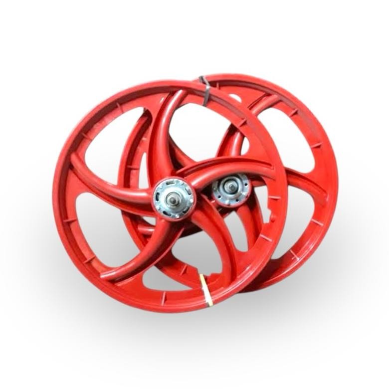 Cod (( Roda Palang 20 Inch )) Roda Sepeda Bmx 20 Inch Racing Velg Bmx 20 Depan Belakang Un-1