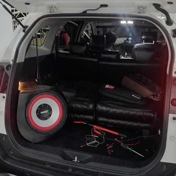 ready  Box Sudut Subwoofer New Rush / Terios 2018-19 Tersedia Kanan & kiri