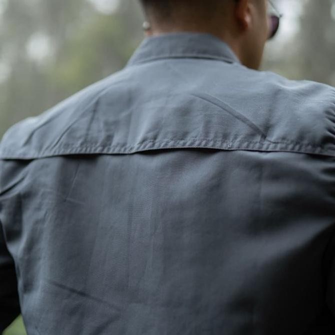 BARU Kemeja Quick dry outdoor gunung cowok cewek not eiger rei consina new