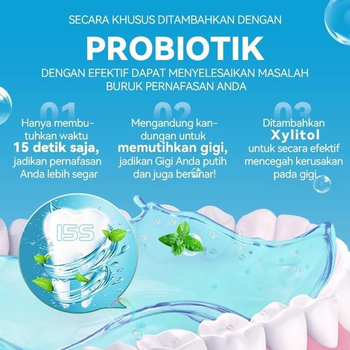 Metoo Obat Kumur Probiotik / Metoo Fresh Miny Mouthwash
