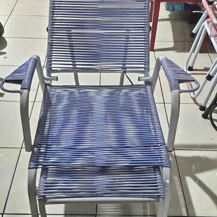 KURSI MALAS TIDURAN TIDUR SANTAI KUALITAS BAGUS JARING PLASTIK NYAMAN