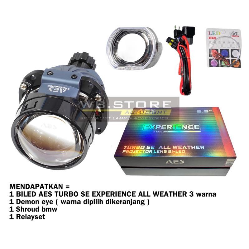 Combo Paket Hemat Biled Aes Turbo Se 3 Warna All Weather Original Biled  Wst Gen 3 Aes Paketan Shrou