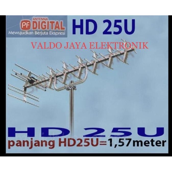 Antena Tv Digital Dan Analog Pf Hdu-25/Antena Tv Digital Hdu25