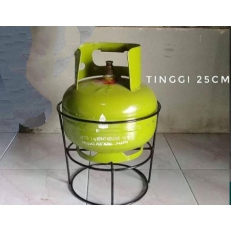 Tatakan Tabung Gas Lpg - Standing Tabung Gas - Rak Tabung Gas