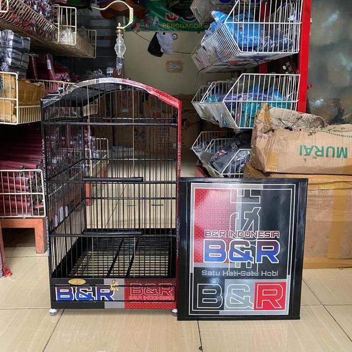 SANGKAR KANDANG KOTAK BNR NEW BDR DECAL NO 1 dan 2