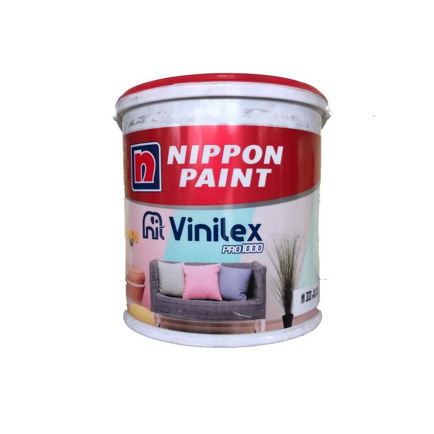 Cat Tembok Interior Nippon Paint Vinilex Pro 1 4.5 Kg Plus Paking Kayu