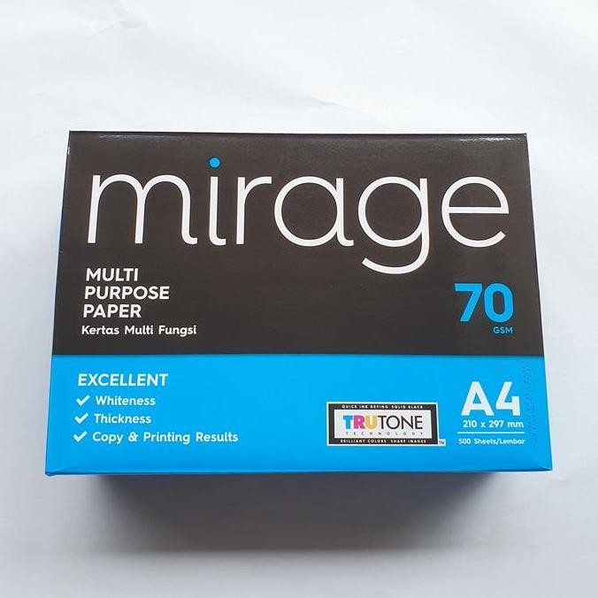 

Mirage 70g A4 Kertas Print Kertas HVS Mirage 70g A4