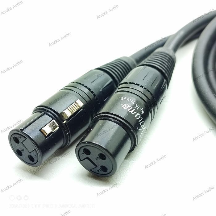 Kabel Xlr To Xlr Vermouth Serenade Balance For Mixer Mic Or Karaoke Original Dan Terpercaya