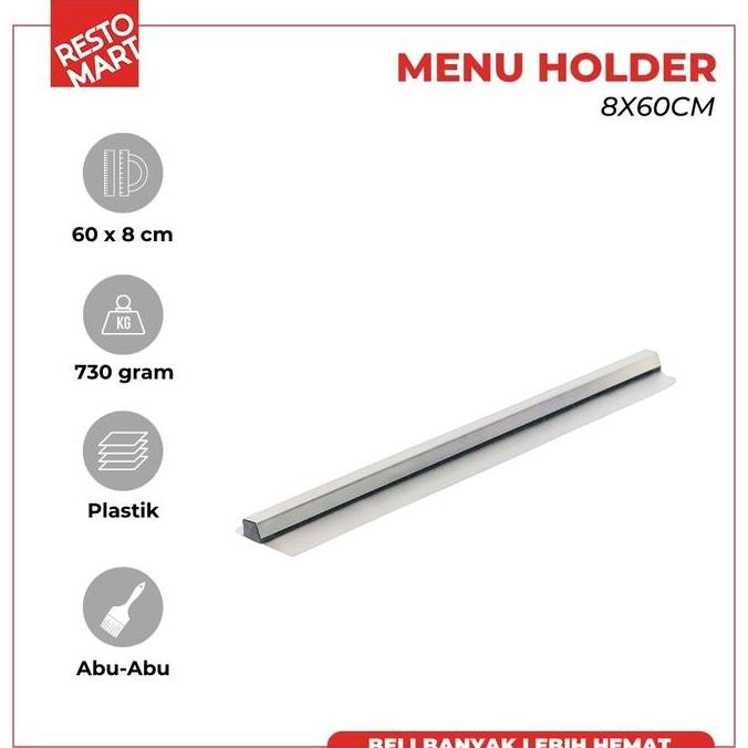 

Terlaris Bill Holder / Rak Penjepit Menu / Menu Holder 60Cm Restomart (1416902)