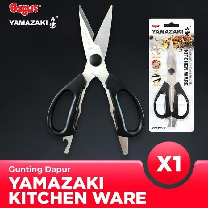 

Terlaris Bagus Yamazaki Gunting Dapur Stainless Steel 21 Cm