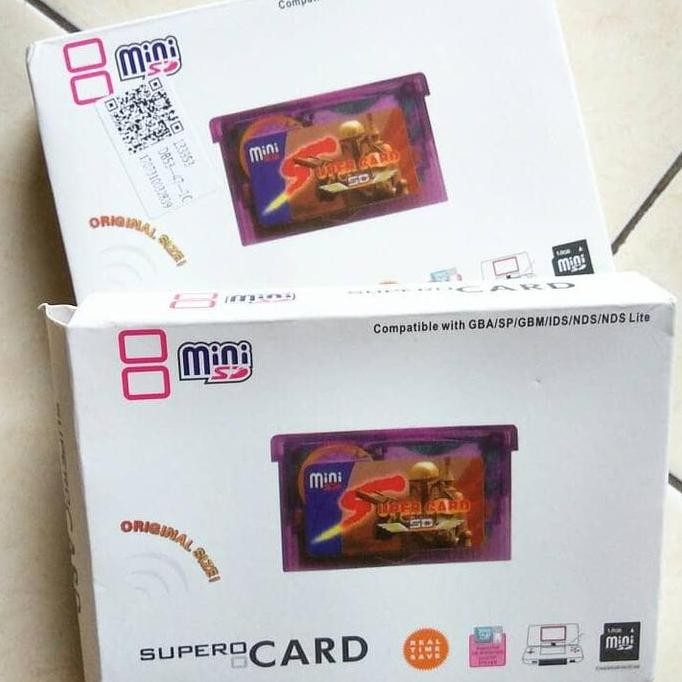 Terlaris Supercard Gameboy Gba Nintendo