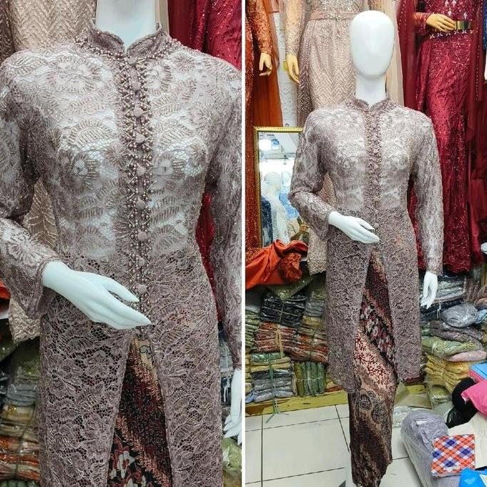kebaya ibu besan full payet(model tunik)