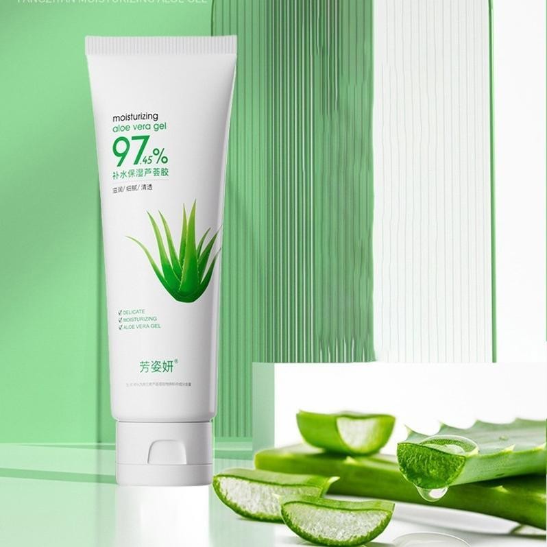 Premium Gel Lidah Buaya Untuk Wajah Gel Lidah Buaya Aloe Vera Gel Moisturizing Terbakar Perbaikan Hi