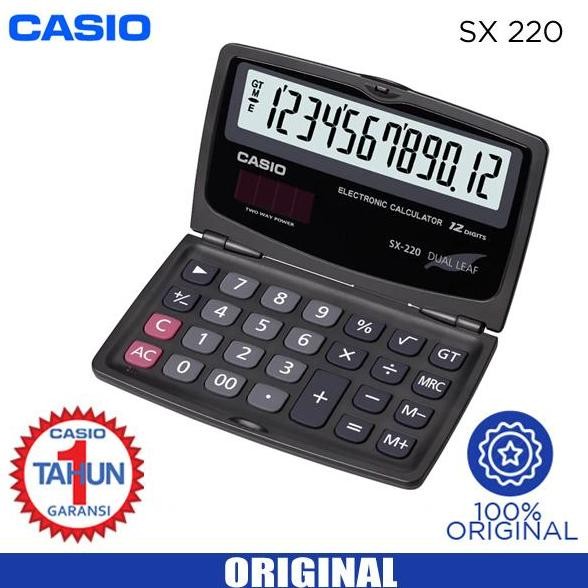 

New Product - Kalkulator Casio Sx 220 Kiarastoreku