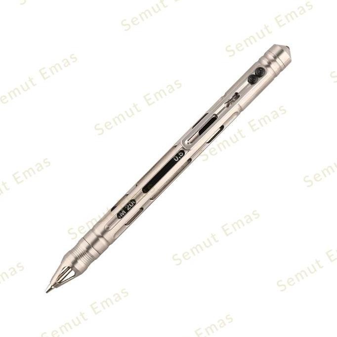 

Tc4 Titanium Bolt Action Pen With Glass Breaker Convertible To Mechanical Pencil Sp-09 Co