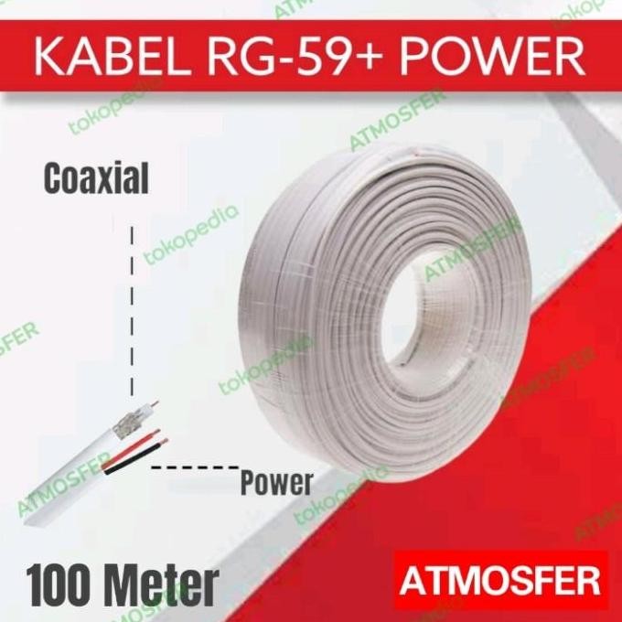 KABEL CCTV RG59 + POWER