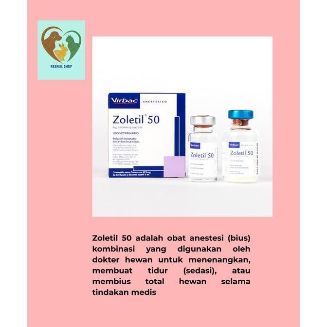 Terlaris Zoletil 100 Sedative Anaesthetic For Cats And Dogs