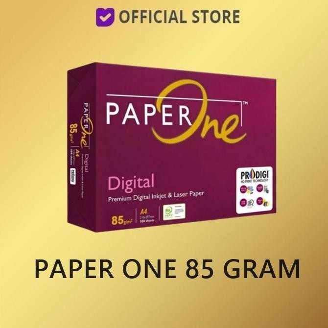 

Kertas HVS A4 80 gram paper one - Kertas HVS A4 80gram paperone