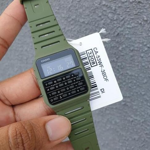 

New Product - Casio Ca-53Wf-3Bdf - Jam Tangan Calculator / Kalkulator - Hijau - Ca53 Kiarastoreku