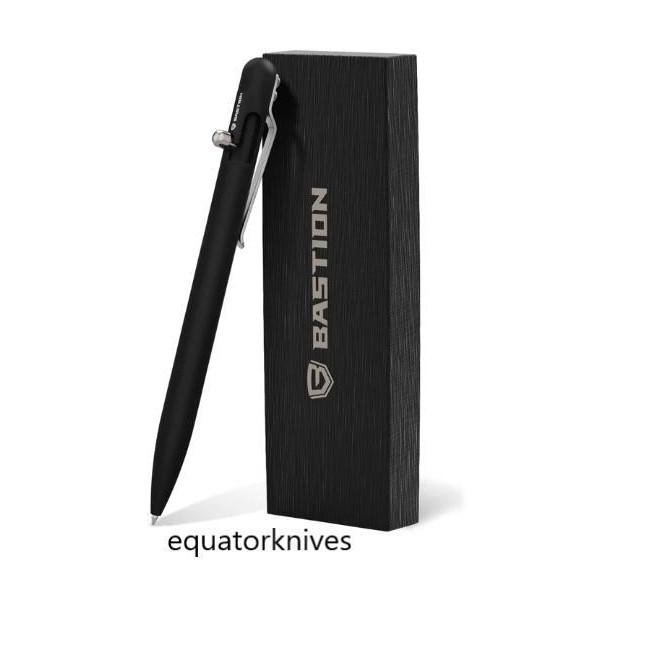 

Bstn256B Bastion Slim Bolt Action Pen Black Aluminum Co