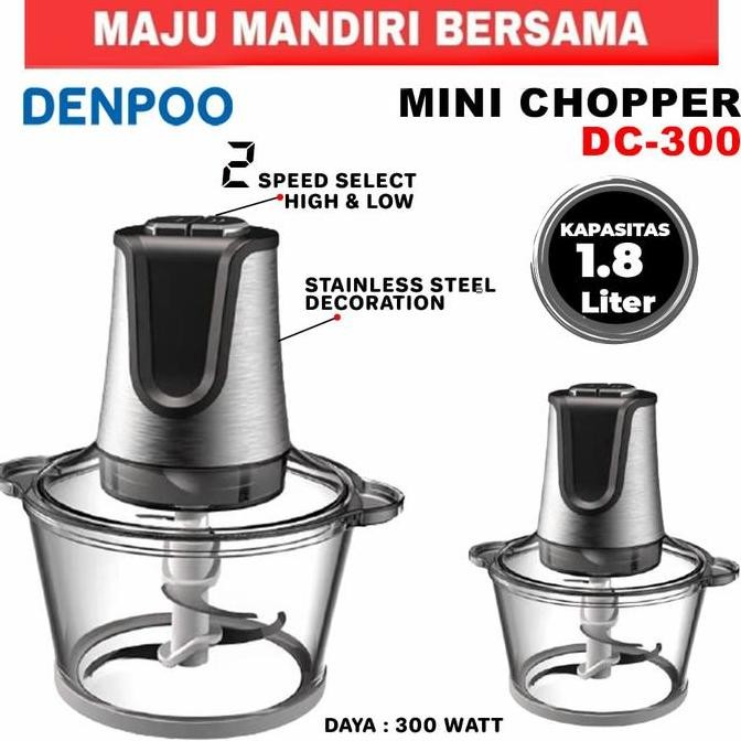 

Terlaris Denpoo Mini Chopper Dc-300