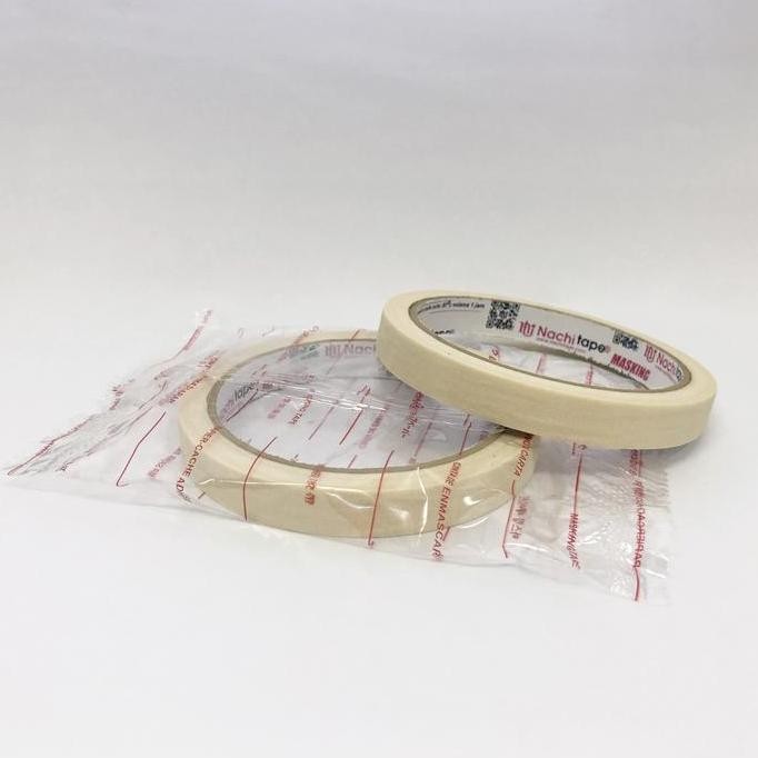 

New Product - (Dus) Nachi Masking Tape Lakban Kertas Cream 12 Mm X 20 Yard Kiarastoreku