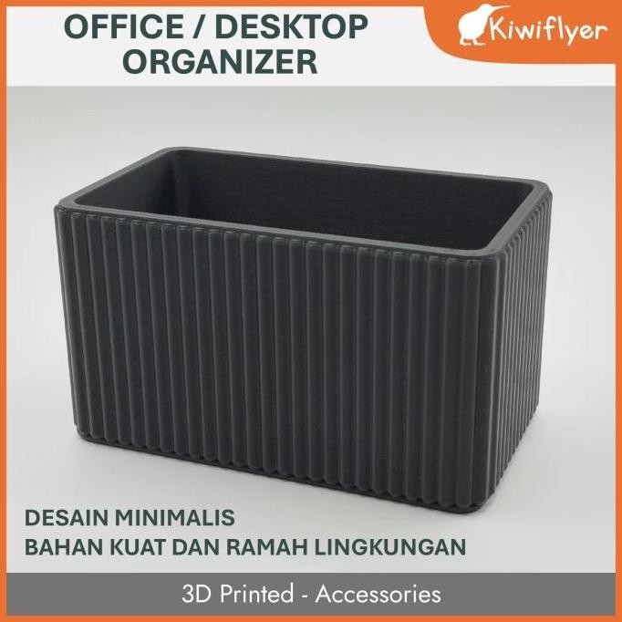 

[SOSHOP] DESK / OFFICE ORGANIZER - TEMPAT PENSIL MODERN - 3D PRINTED