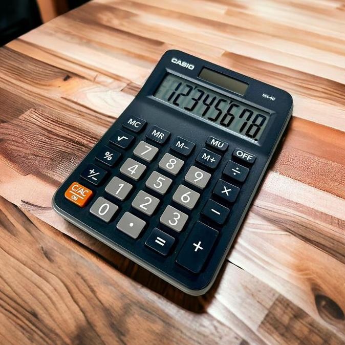 

New Product - Casio Kalkulator Mx-8B - Kalkulator Toko/Dagang - Standard - 8 Digit Kiarastoreku