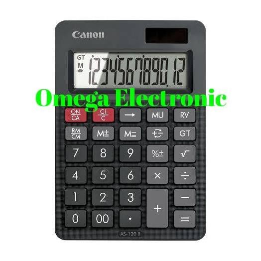 

New Product - Canon As-120 Calculator - Kalkulator Desktop Meja Kantor 12 Digits Kiarastoreku